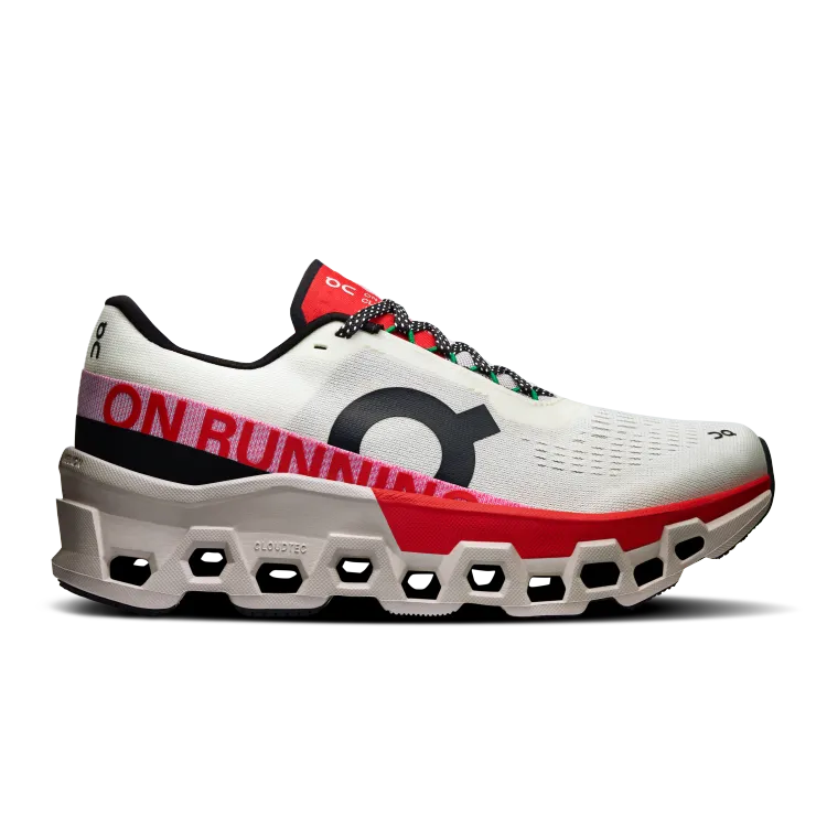 Women's Cloudmonster 2 Ivory | Red