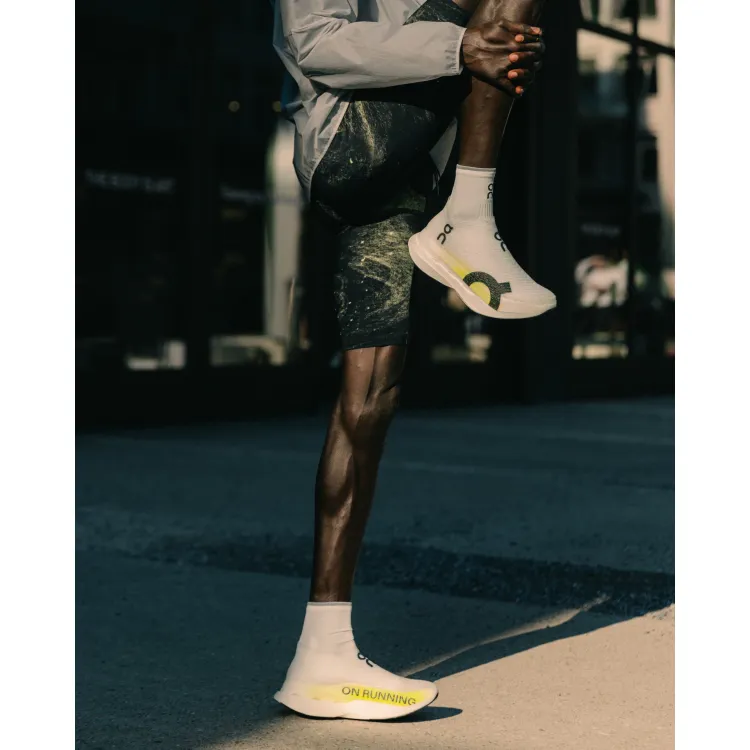 Cloudboom Strike LS White | Lime