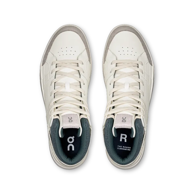 Men's THE ROGER Clubhouse Mid White | Evergreen