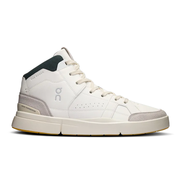 Men's THE ROGER Clubhouse Mid White | Evergreen