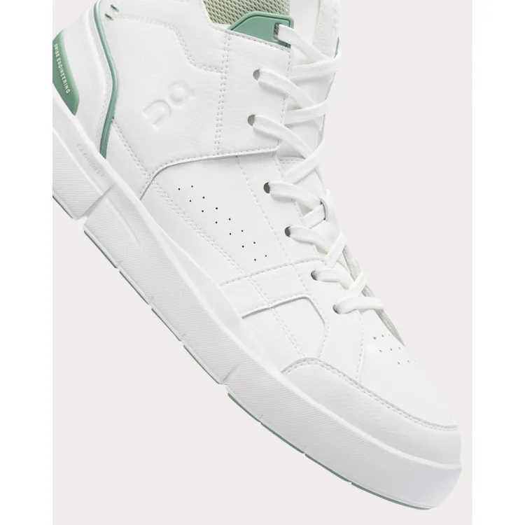 Men's THE ROGER Clubhouse Mid White | Evergreen